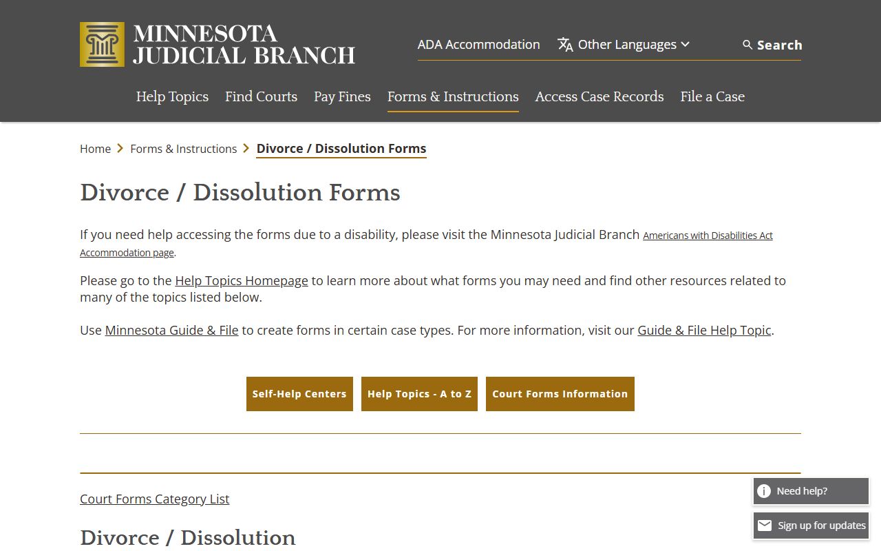 Marriage and divorce records divorce forms