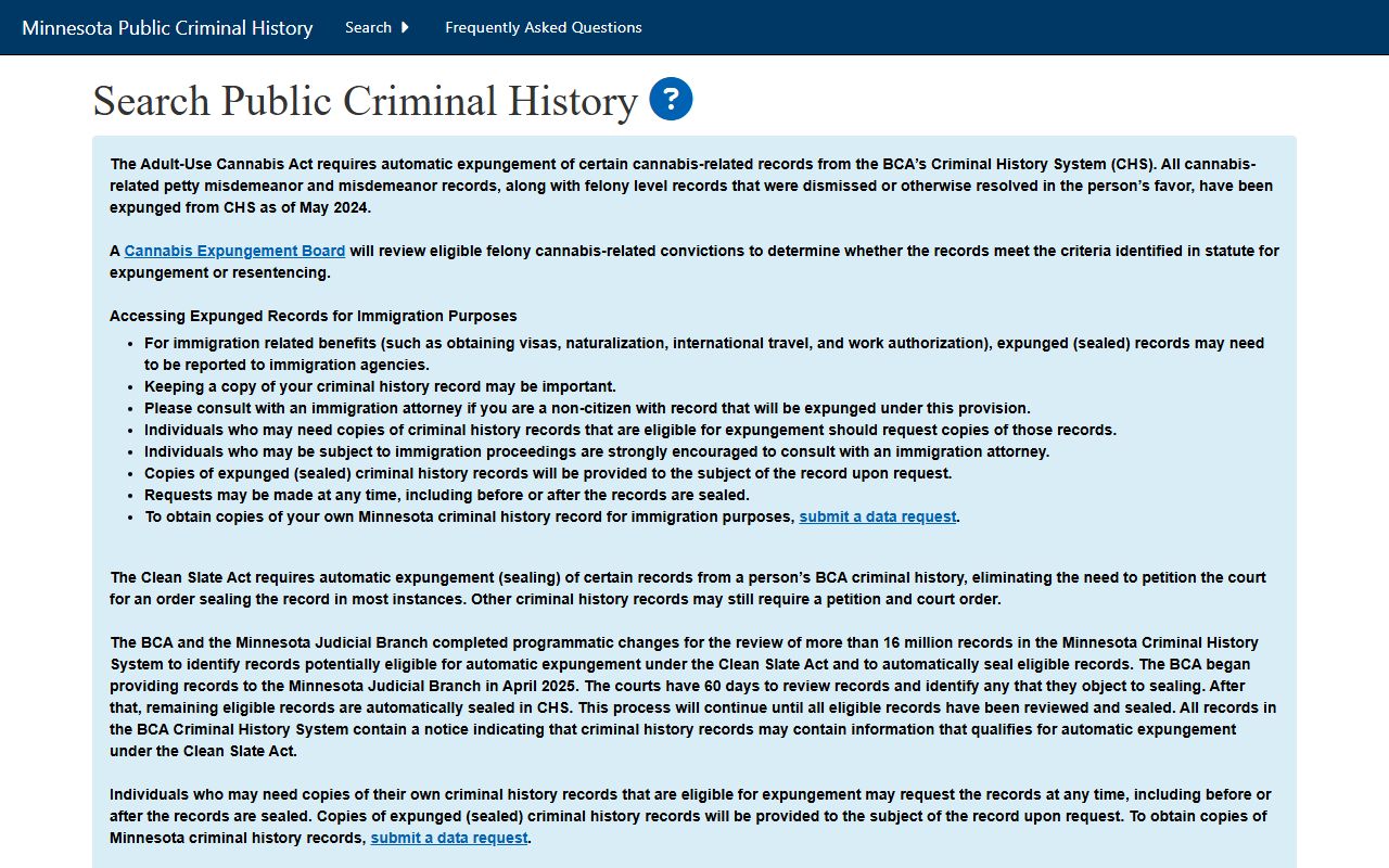 Traverse County warrant records BCA criminal history search
